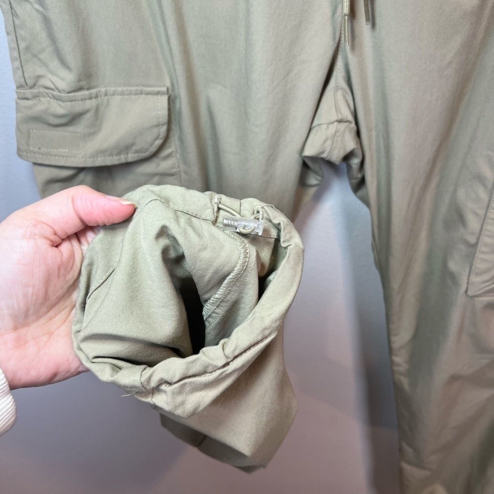 Pacsun Performance Athletic Slim Cargo Pants Tan Pull On Tapered Hiking Mens XL - Picture 7 of 15